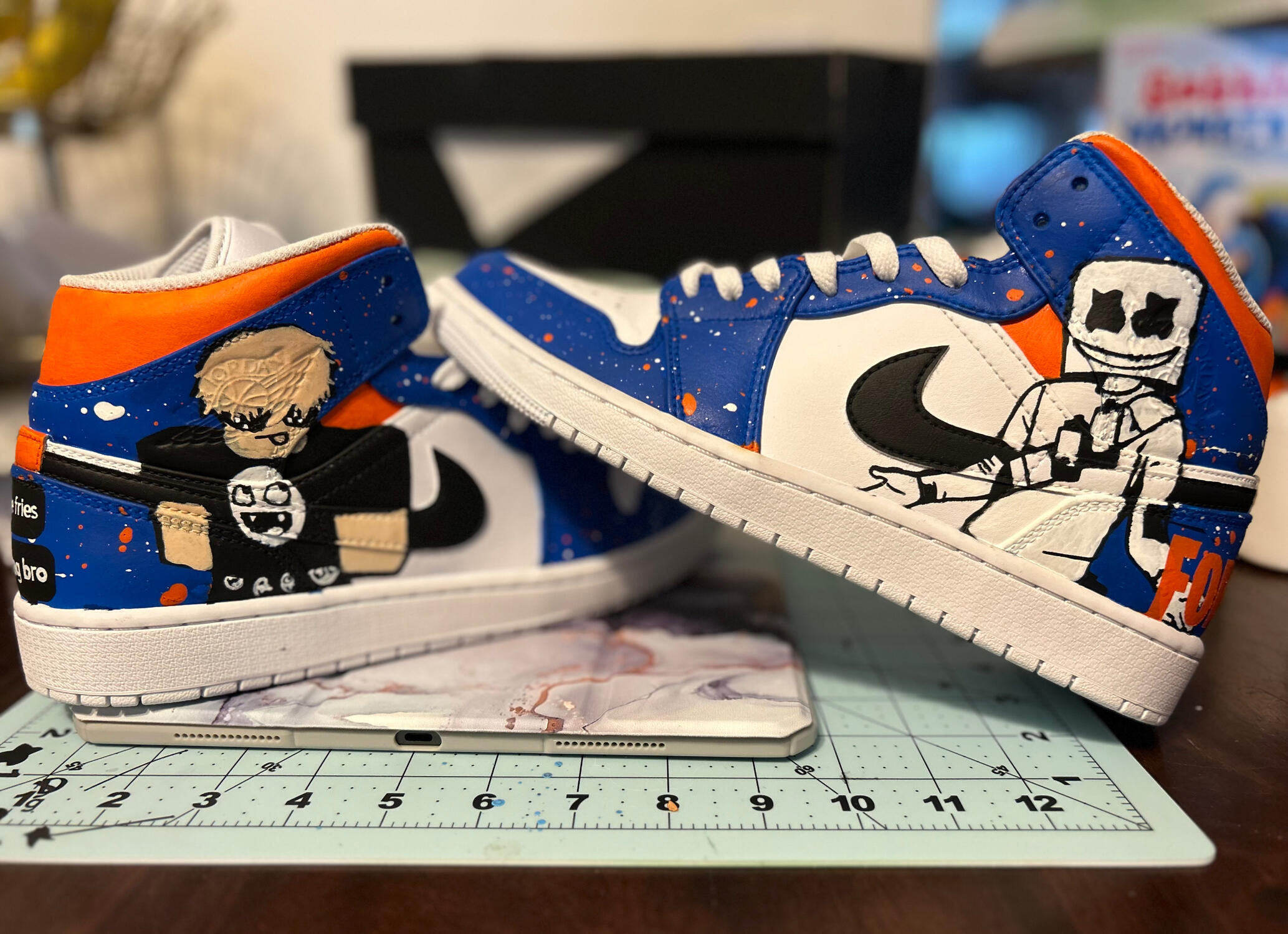 “I purchased 2 sets of kicks for my son who is an avid gamer and my daughter who is a girly girl through n through! The shoes went far beyond my imagination, they were awesome and my kids absolutely loved them!” ⭐️⭐️⭐️⭐️⭐️ -Matt-